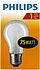 Light bulb "Philips"A 55 230 V, E27 ES 1000h, 935 lm 75 w thick patron, matt 