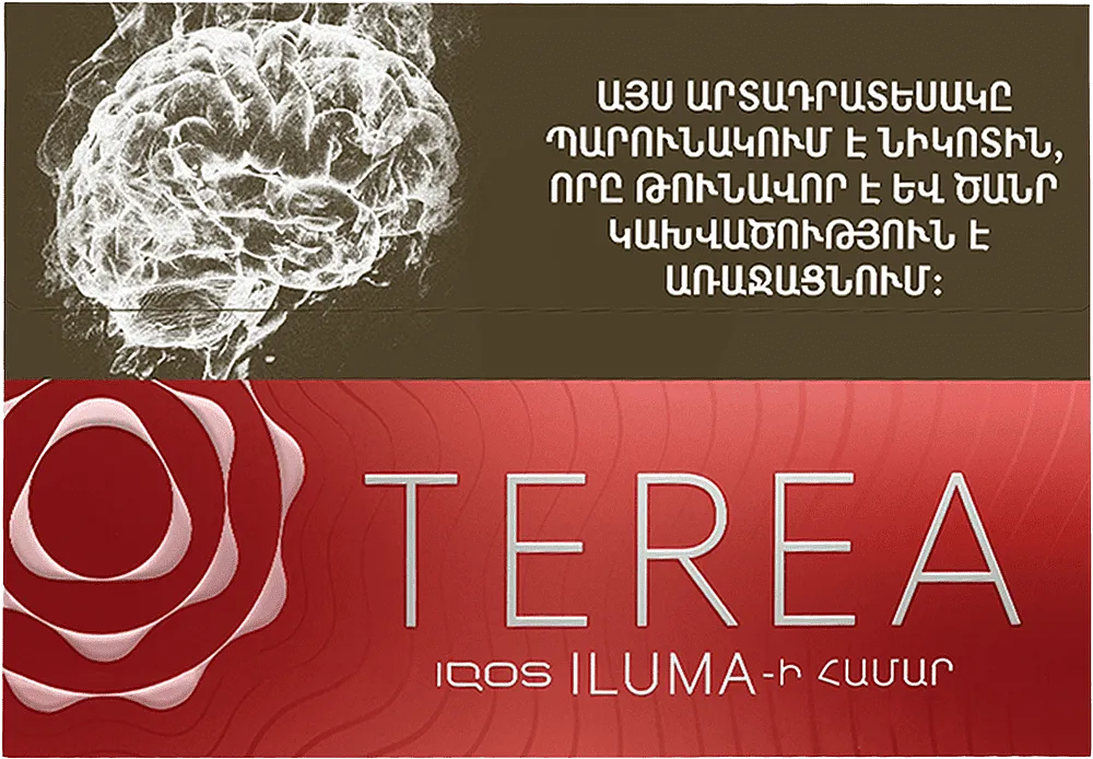 Տաքացվող ծխախոտի գլանակներ «TEREA SIENNA»
