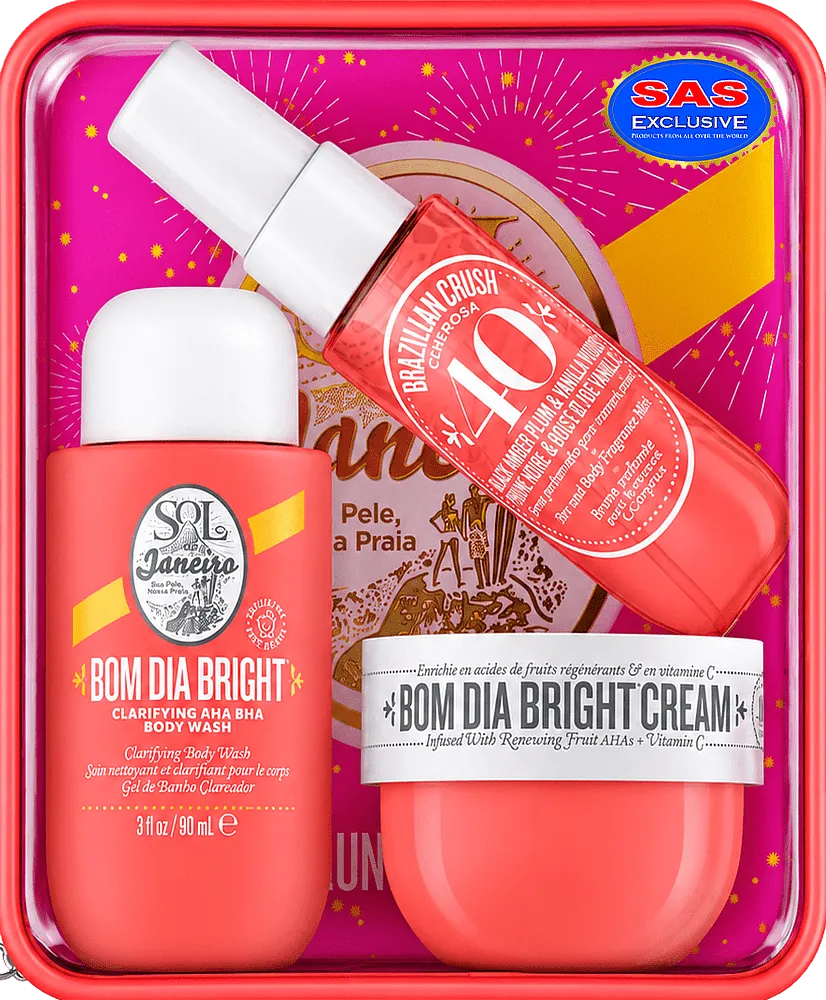 Body care set "Sol De Janeiro Bom Dia Bright Cheirosa 40" 3 pcs