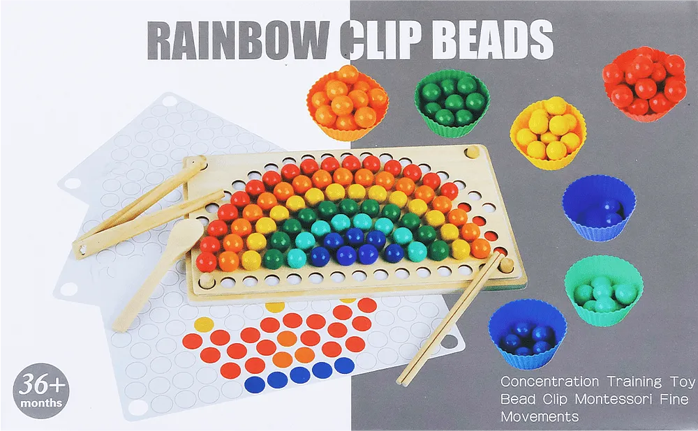 Game "Rainbow Clip Beads"
