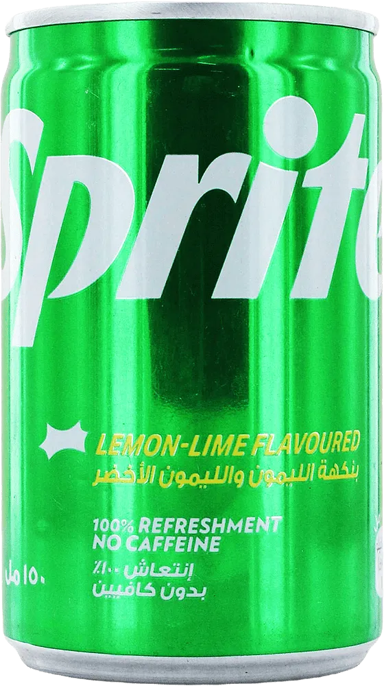 Refreshing carbonated lime & lemon flavoured drink "Sprite" 150ml
