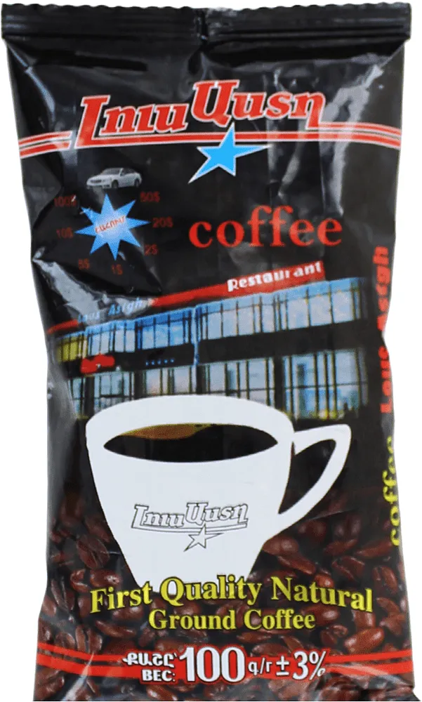 Ground coffee "Lus Astgh" 100g±3%
