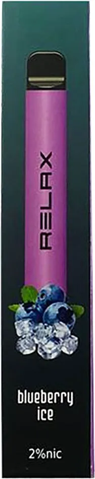 Electric pods with blueberry ice flavor "Relax" 800 puffs
