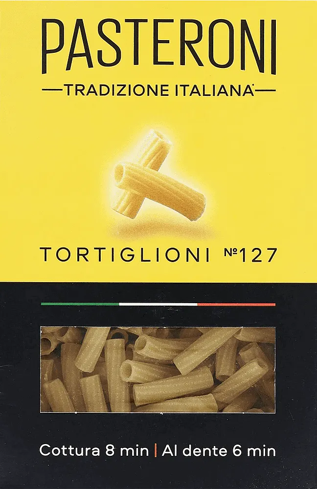 Pasta "Pasteroni Tortiglioni №127" 400g
