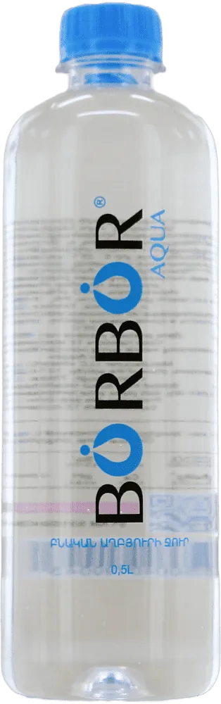 Spring water "Borbor" 0.5l
