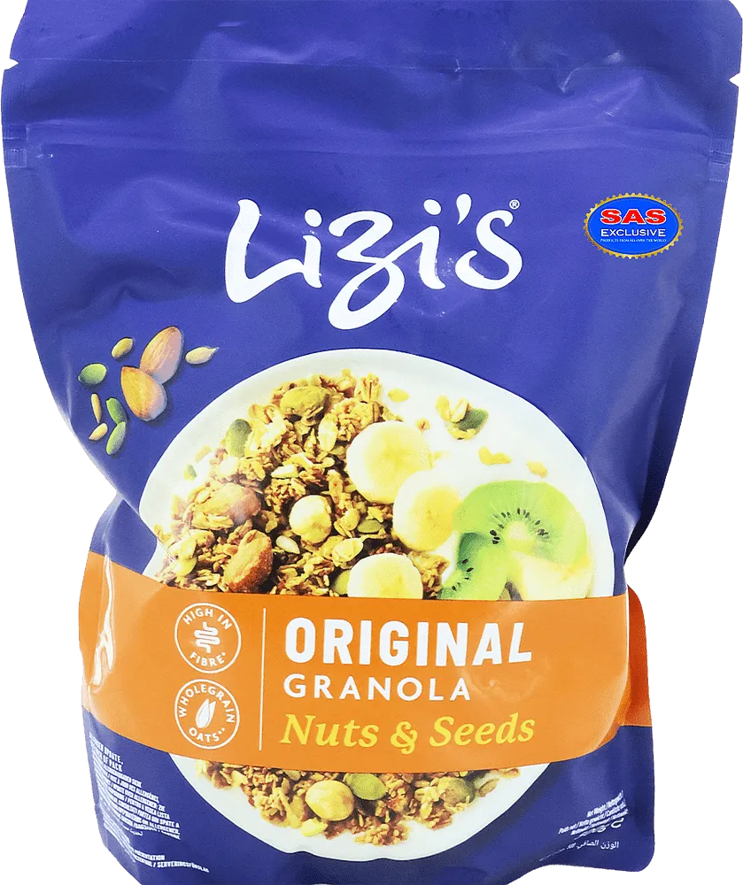 Գրանոլա «Lizis Original Granola Nuts & Seeds» 500գ