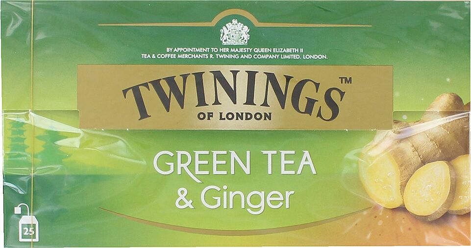 Թեյ կանաչ «Twinings Green Tea» 40գ
