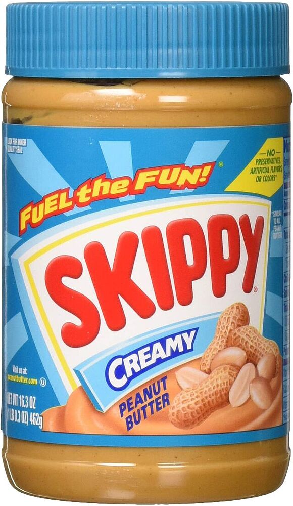 Арахисовый крем "Skippy Creamy" 462г