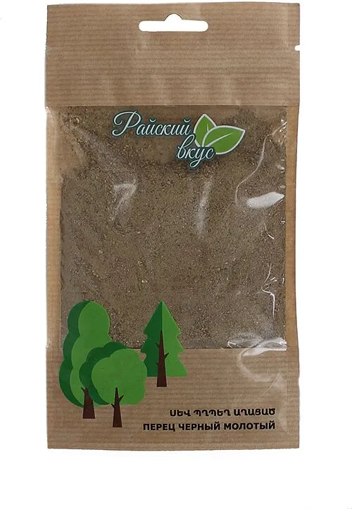 Black pepper ground "Райский Вкус" 50g