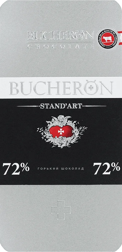 Bitter chocolate bar "Bucheron Stand Art " 100g
