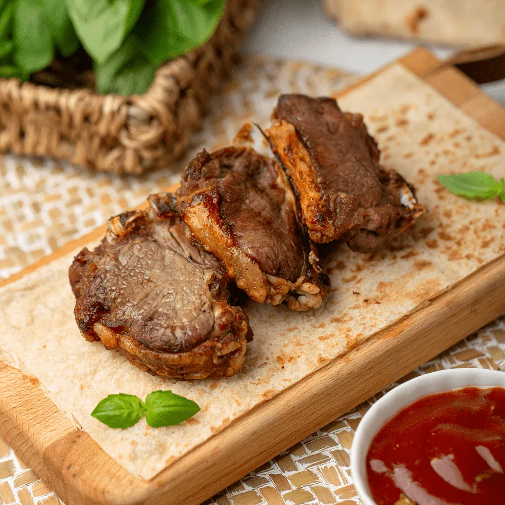 Խորոված գառան չալաղաջ 