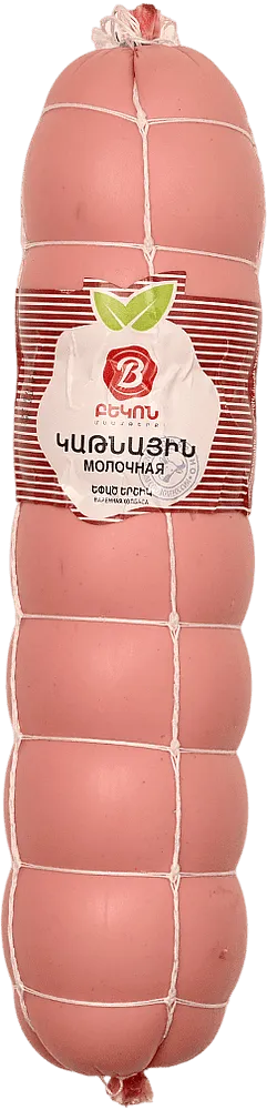 Boiled milk sausage "Bacon"
