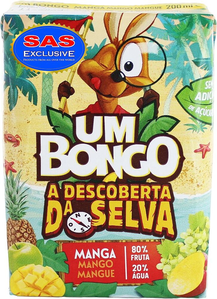 Нектар "Um Bongo" 200мл Манго
