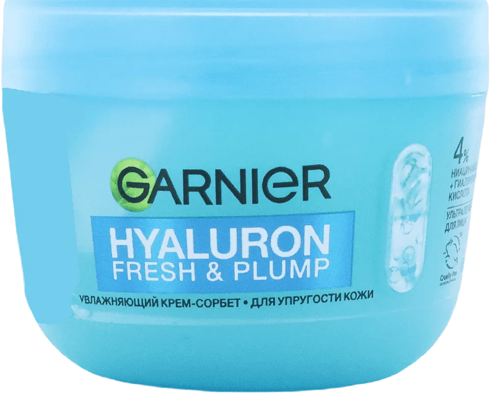 Крем для лица "Garnier Hyaluron Fresh & Plump" 85мл