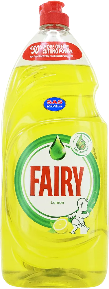 Dishwashing liquid "Fairy Lemon" 1050ml

