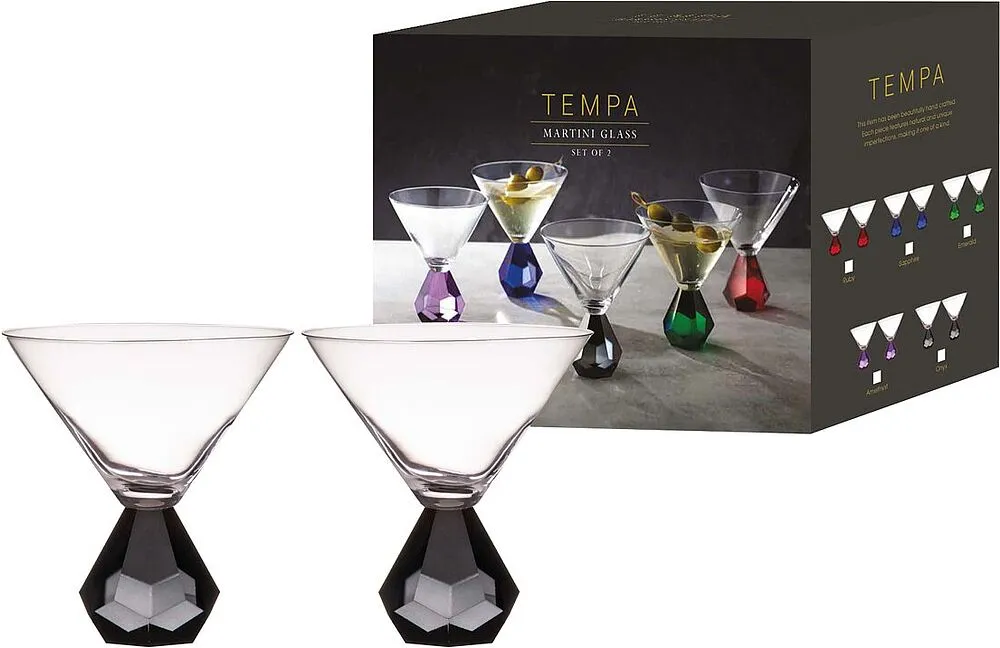 Glass "Tempa" 2 pcs
 