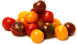 Colorful cherry tomato
