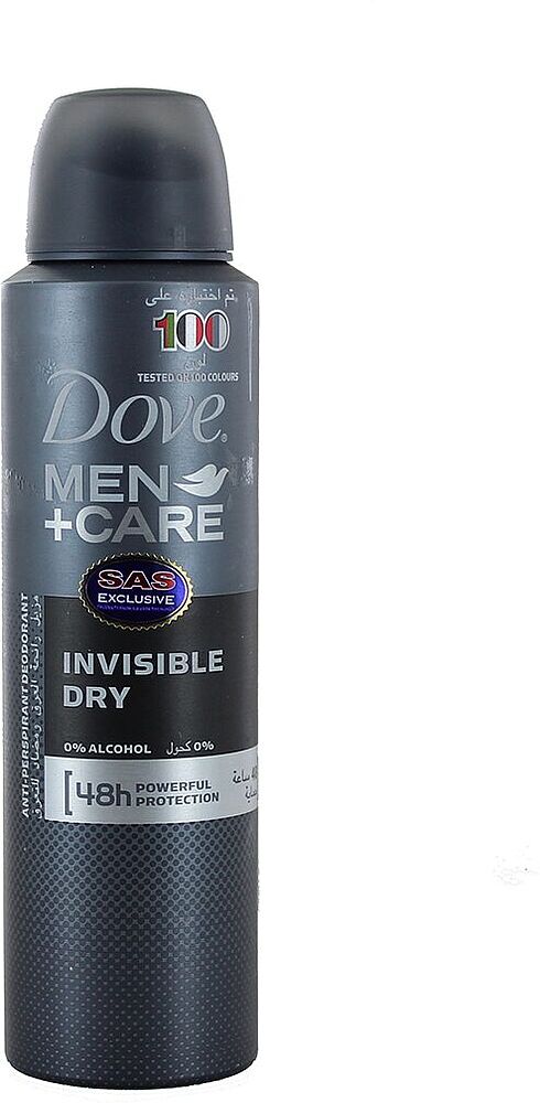 Антиперспирант «Dove Men+Care  Invisible Dry» 125 мл