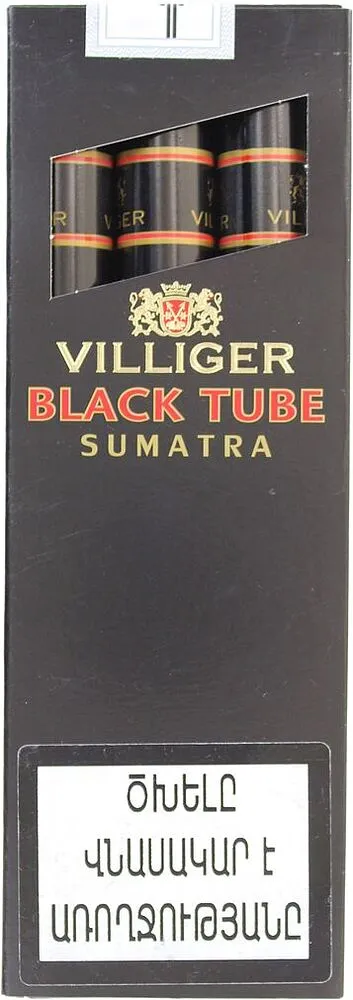 Cigar "Villiger Black Tube Sumatra" 
