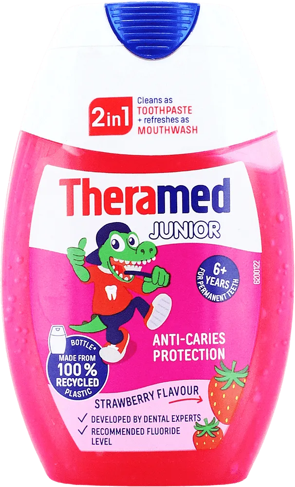 Ատամի մածուկ և ողողման հեղուկ մանկական «Theramed Junior» 75մլ
