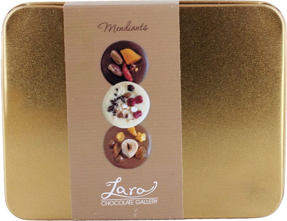 Շոկոլադե կոնֆետների հավաքածու «Lara Chocolate Gallery» 150գ