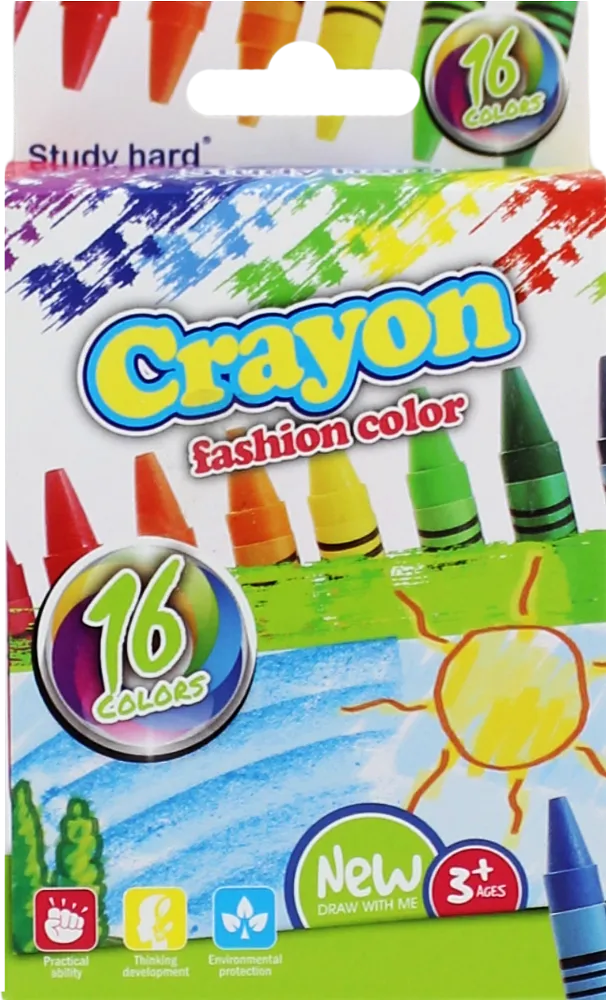 Colour oil pastels "Crayon" 16 pcs
