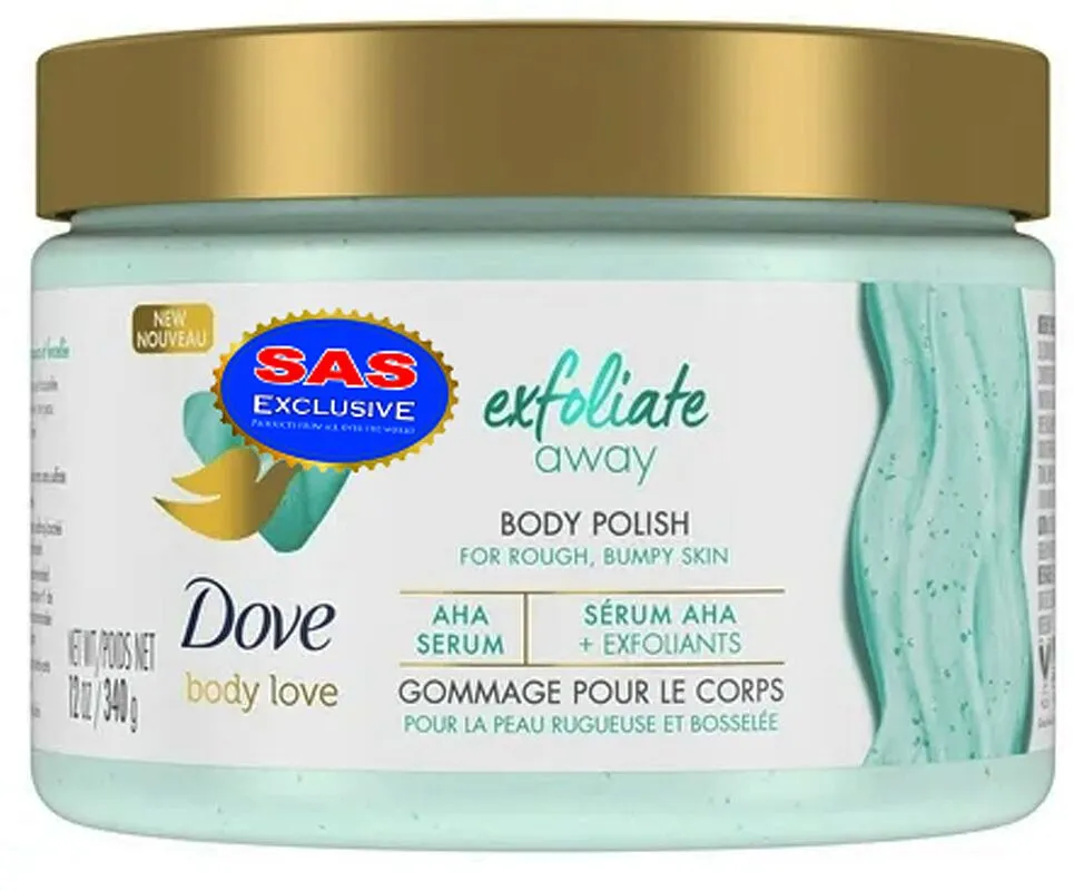 Body scrub "Dove" 340g