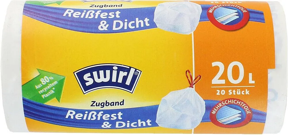 Garbage bags "Swirl" 20l
