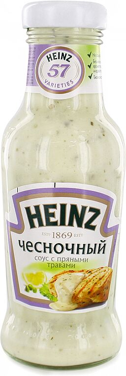 Соус чесночный "Heinz" 250г