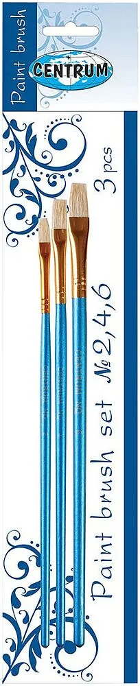 Brush set "Centrum" 3 pcs
