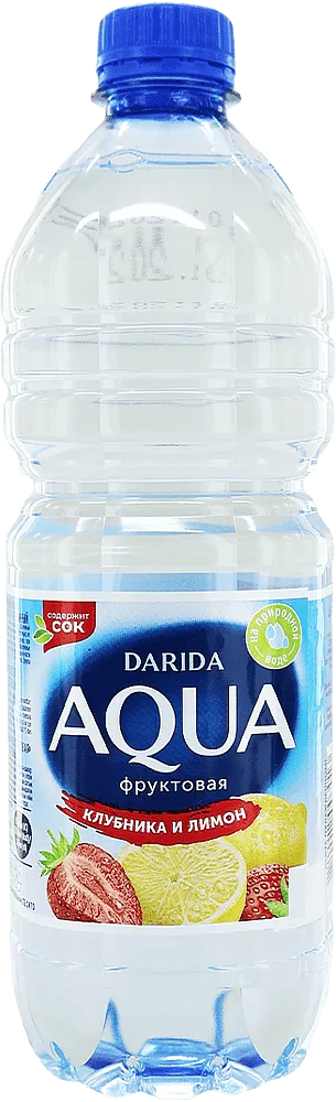 Lemon & strawberry flavored non-alcoholic drink "Aqua Vitamin" 0.75l
