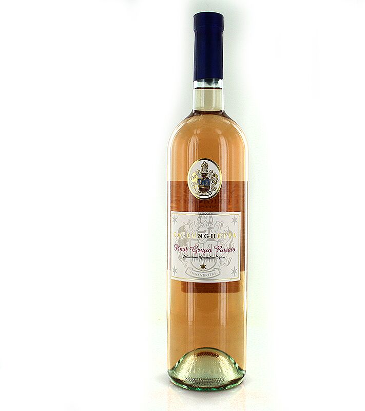 Вино розовое "Ca' Lunghetta Pinot Grigio Rosato" 0.75л