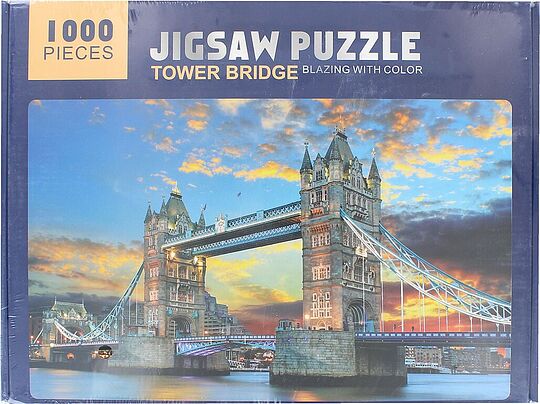 Գլուխկոտրուկ-Փազլ «Tower Bridge»

