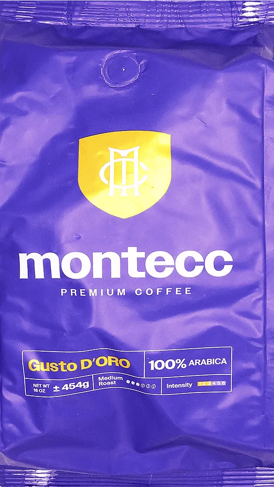 Coffee beans "Montecc Premium Gusto D'oro" 454g±
