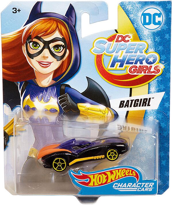 Игрушка-машина с дорожкой "Hot Wheels Super Hero Girls"