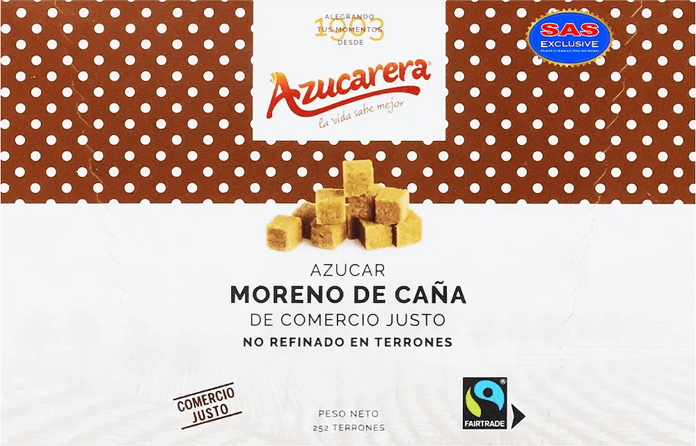 Եղեգնաշաքար հատիկավոր «Azucarera Moreno De Cana» 252 հատ
