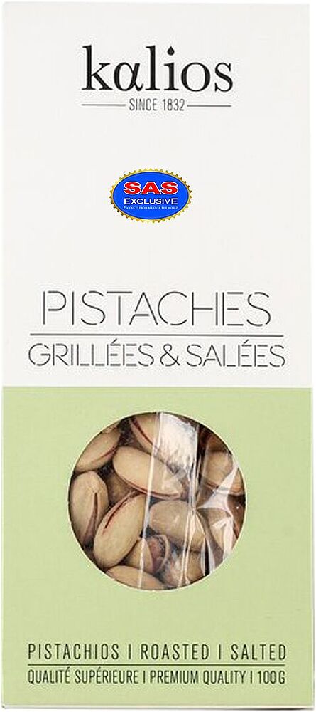 Salty pistachios "Kalios" 100g
