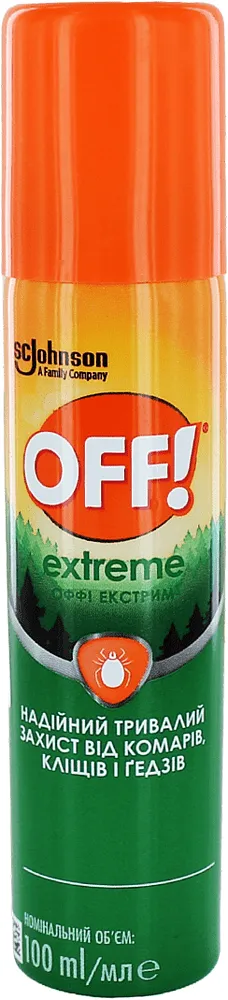 Aerosol against mosquitoes and ticks "Off" 100ml