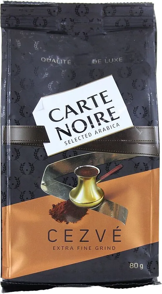 Ground coffee "Carte Noire Cezve Extra Fine Grind" 80g
