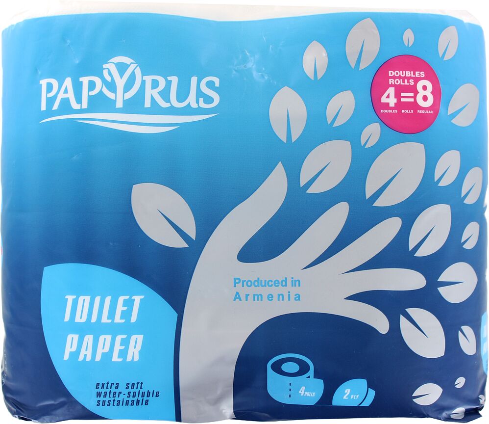 Toilet paper "Papyrus Extra Soft" 4 pcs