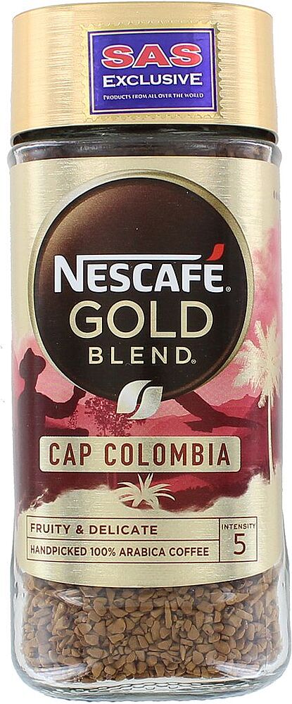 Սուրճ լուծվող «Nescafe Gold Cap Colombia» 100գ