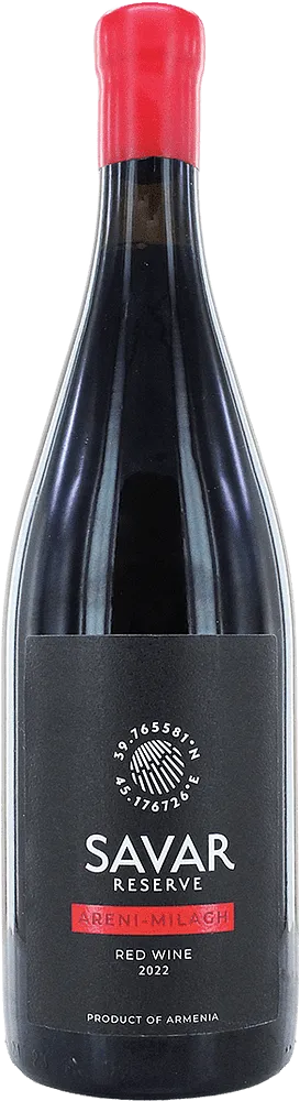 Red wine "Savar Reserve Areni Milagh" 0.75l
