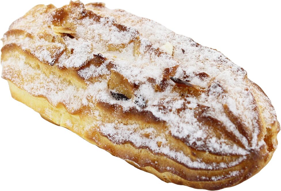Pastry "SAS Sweet Éclair with almond flakes"