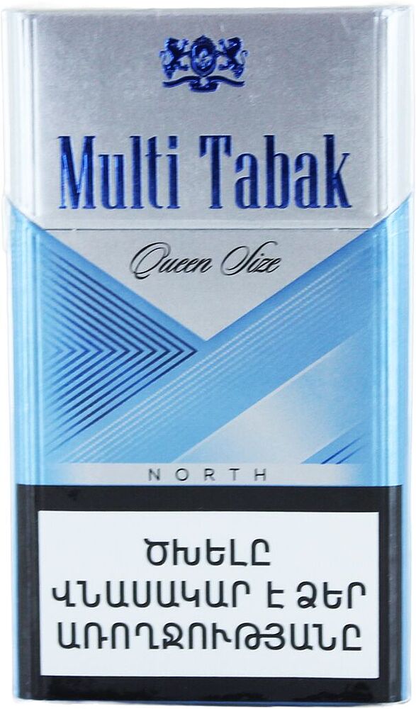 Cigarettes "Multi Tabak Queen Size North"
