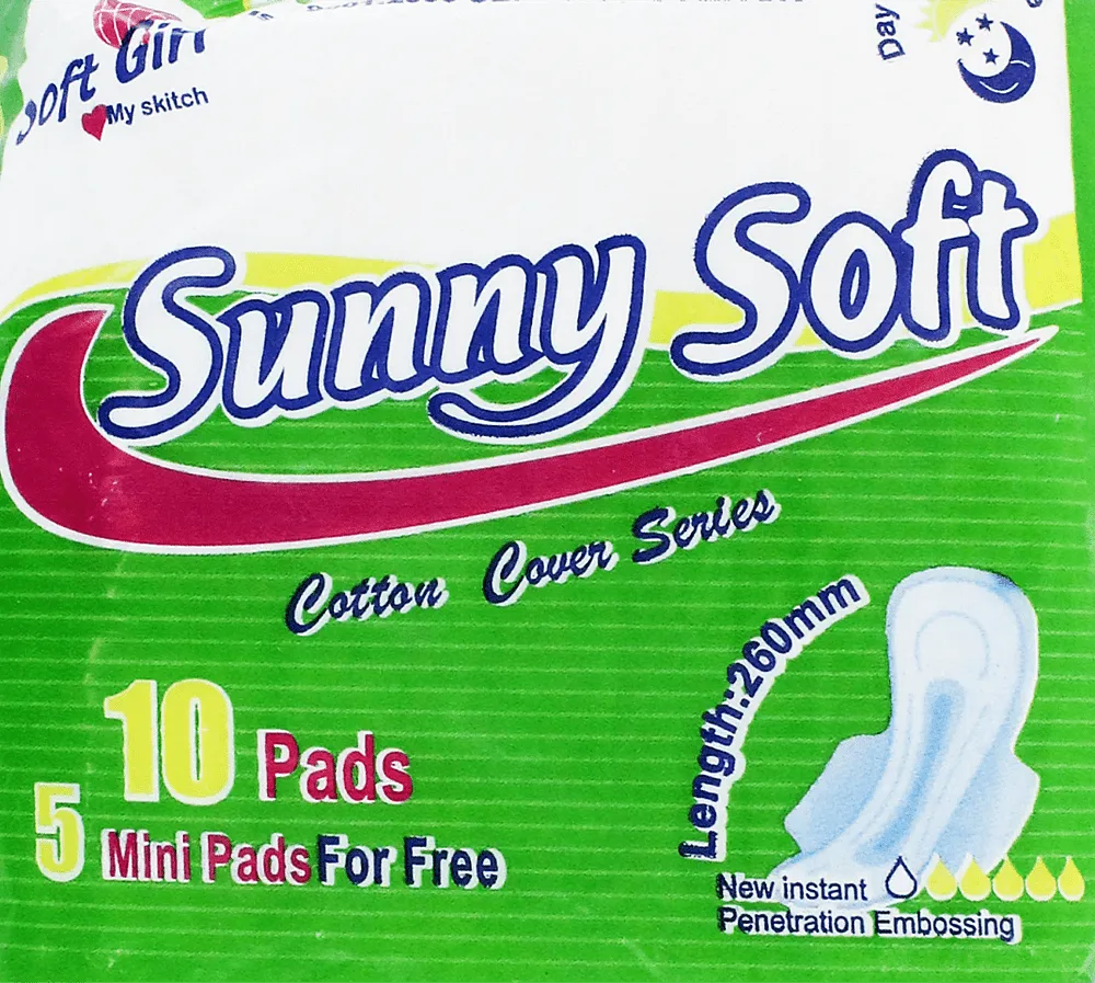 Sanitary towels "Sunny Soft Mini" 15 pcs

