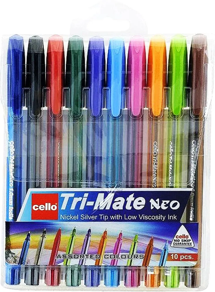 Colour pen "Cello" 10 pcs
