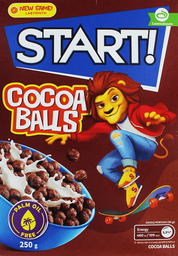 Ready breakfast "Start Cocoa Balls" 250g
