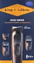 Beard trimmer "King C. Gillette"