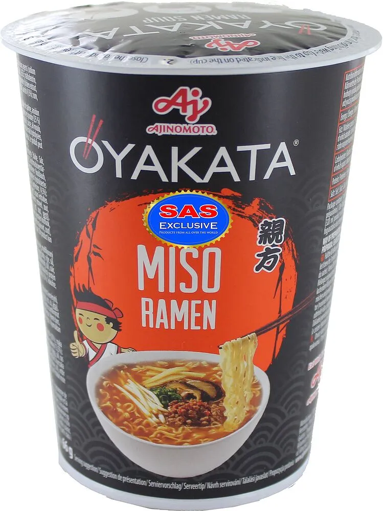 Լապշա միսոյի մածուկի «Oyakata Ramen» 66գ 
 