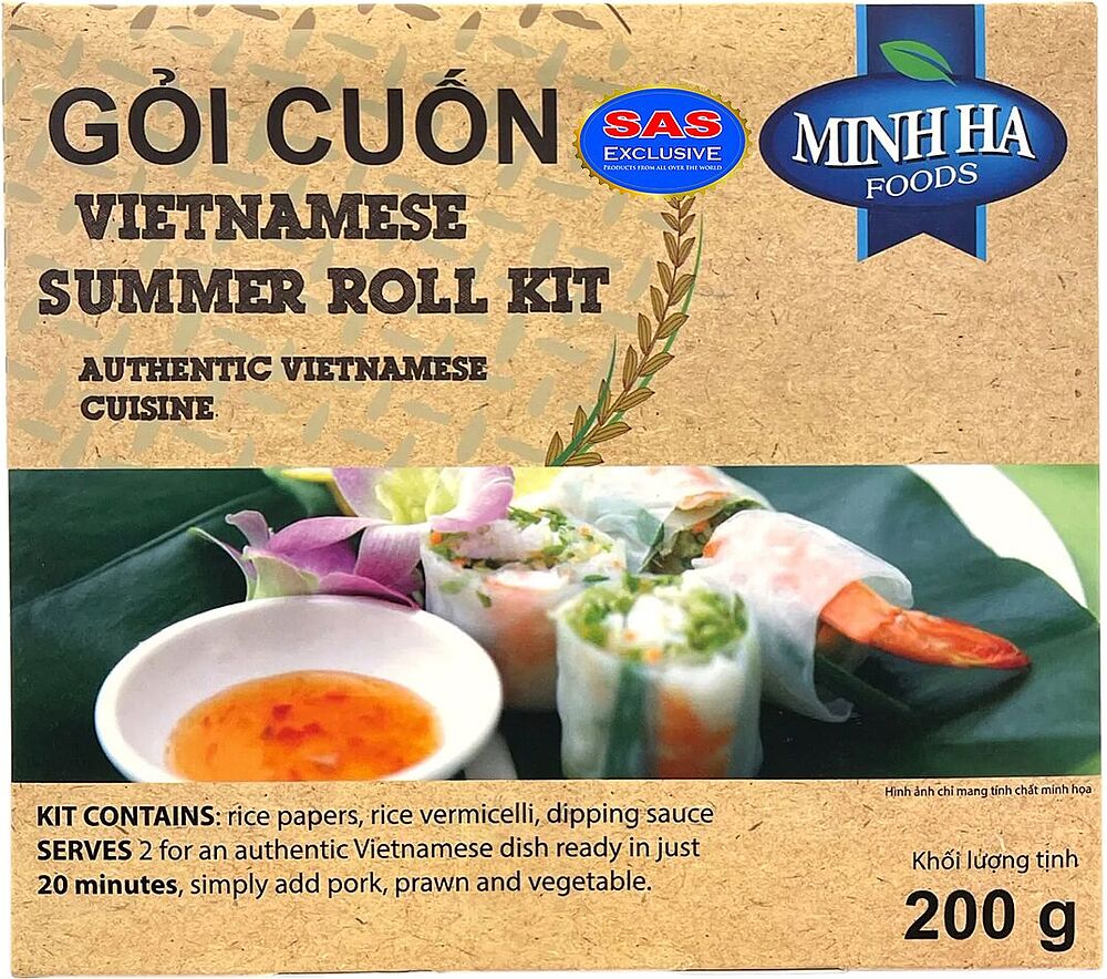 Ռոլլ պատրաստելու հավաքածու «Minh Ha» 200գ
